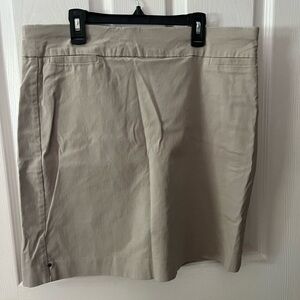 Briggs New York Light Tan Skirt